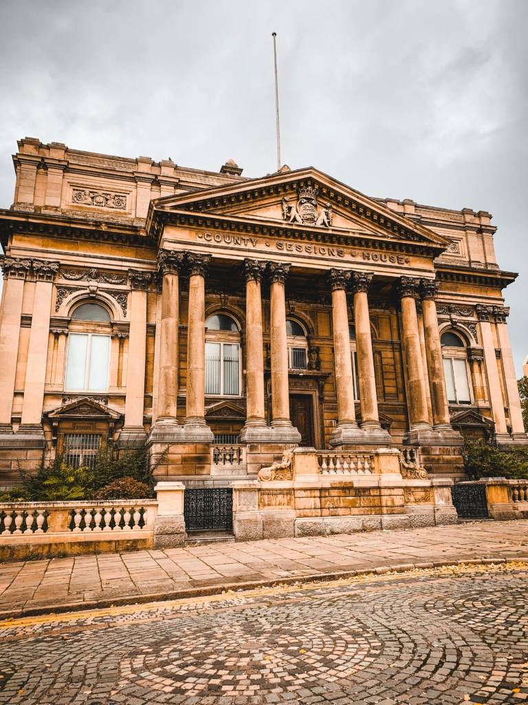 pexels-photo-10344458-10344458 Elegant facade of the County Sessions House in Liverpool showcasing classic architecture.